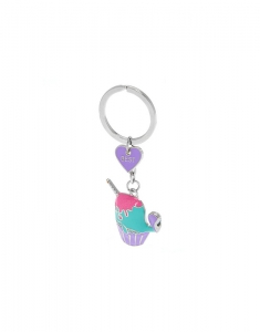 Breloc Claire's Best Friends Sweetimals Narwhal Cupcake Keyring - Purple 36272, 001, bb-shop.ro