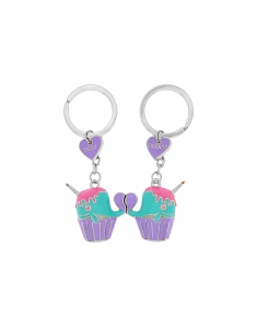 Breloc Claire's Best Friends Sweetimals Narwhal Cupcake Keyring - Purple 36272, 02, bb-shop.ro