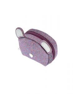 Portofel Claire's Purple Glitter Zip Coin Purse 41206, 001, bb-shop.ro
