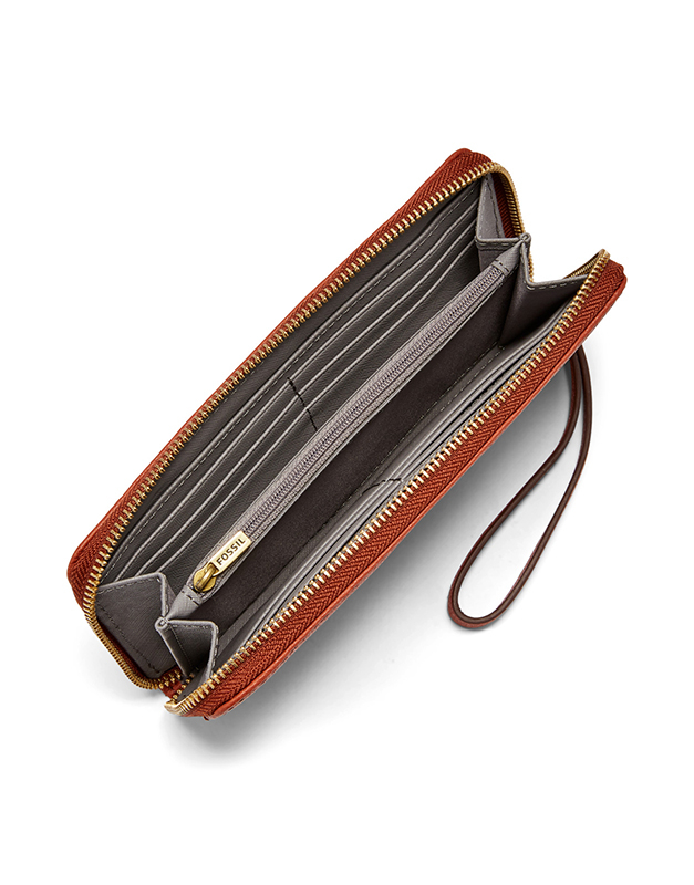 Portofel Fossil Jori RFID Zip Clutch SWL1819861 | dama | Pret 419
