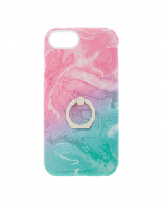 Accesoriu Tech Claire's Pastel WaterColour Protective with Ring Holder Phone Case 5022, 02, bb-shop.ro