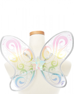 Accesoriu petrecere Claire's Club Rainbow Swirl Butterfly Wings 32383, 002, bb-shop.ro