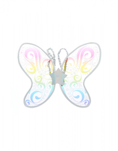 Accesoriu petrecere Claire's Club Rainbow Swirl Butterfly Wings 32383, 02, bb-shop.ro
