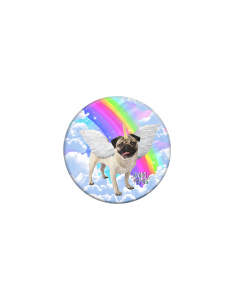 Accesoriu Tech Claire's Doug The Pug® Rainbow Unicorn PopSockets 39862, 001, bb-shop.ro