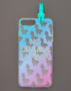 Accesoriu Tech Claire's No Drama Llama Ombre Popover Phone Case 16601, 003, bb-shop.ro