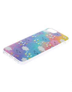 Accesoriu Tech Claire's Rainbow Rainy Cloud Phone Case 26116, 001, bb-shop.ro
