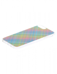 Accesoriu Tech Claire's Pastel Checkered Holographic Phone Case 25491, 001, bb-shop.ro