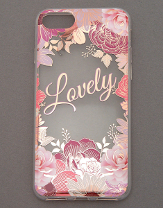Accesoriu Tech Claire's Pink Flower Lovely Phone Case 19972, 002, bb-shop.ro