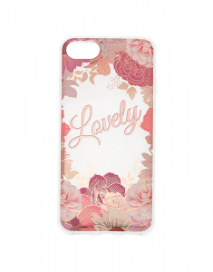 Accesoriu Tech Claire's Pink Flower Lovely Phone Case 19972, 02, bb-shop.ro