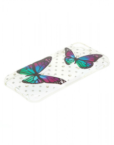 Accesoriu Tech Claire's Butterfly Polka Dot Phone Case 23734, 001, bb-shop.ro