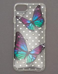 Accesoriu Tech Claire's Butterfly Polka Dot Phone Case 23734, 002, bb-shop.ro