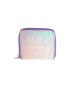 Portofel Claire's Iridescent Mermaid Funds Small Zip Wallet 10590, 002, bb-shop.ro