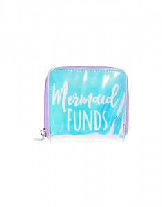 Portofel Claire's Iridescent Mermaid Funds Small Zip Wallet 10590, 02, bb-shop.ro