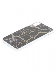 Accesoriu Tech Claire's Black Cracked Marble Phone Case 11544, 001, bb-shop.ro