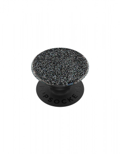 Accesoriu Tech Claire's PopSockets Swappable PopGrip - Glitter Black 75681, 02, bb-shop.ro