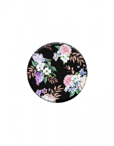 Accesoriu Tech Claire's PopSockets Swappable PopGrip - Black Floral 75724, 002, bb-shop.ro
