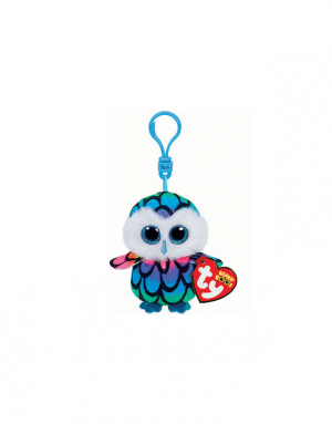 Breloc Claire's Beanie Boo Aria the Owl Keyring Clip 35399, 02, bb-shop.ro