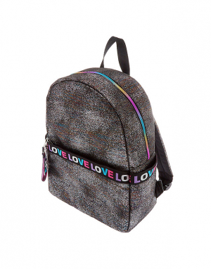 Ghiozdan Claire's Rainbow Lurex Love Backpack 75734, 001, bb-shop.ro