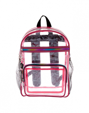Ghiozdan Claire's Checkered Trim Backpack 75744, 02, bb-shop.ro