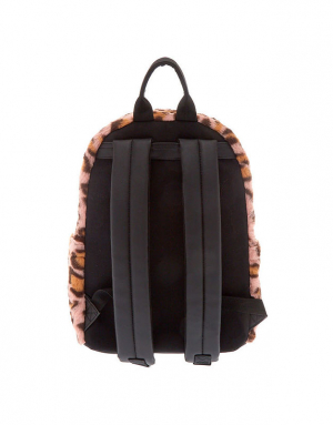 Ghiozdan Claire's Faux Fur Leopard Backpack 75804, 002, bb-shop.ro