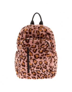 Ghiozdan Claire's Faux Fur Leopard Backpack 75804, 02, bb-shop.ro