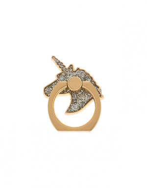 Accesoriu Tech Claire's Silver Glitter Unicorn Ring Stand 15257, 02, bb-shop.ro