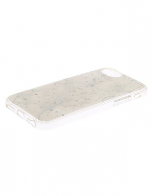 Accesoriu Tech Claire's Silver Marble Sparkle Phone Case 62570, 001, bb-shop.ro