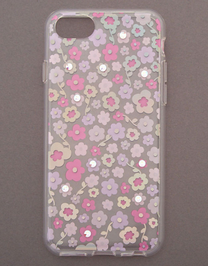 Accesoriu Tech Claire's Crystal Floral Phone Case 76608, 002, bb-shop.ro