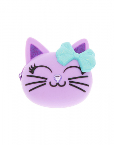 Portofel Claire's Cat Glitter Jelly Coin Purse 81343, 02, bb-shop.ro