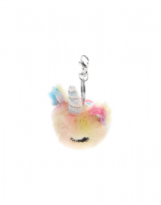 Breloc Claire's Pastel Rainbow Unicorn Pom Keychain 81365, 001, bb-shop.ro