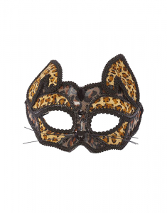 Accesoriu petrecere Claire's Leopard Print Halloween Mask 97040, 001, bb-shop.ro
