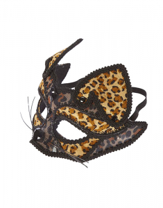 Accesoriu petrecere Claire's Leopard Print Halloween Mask 97040, 02, bb-shop.ro