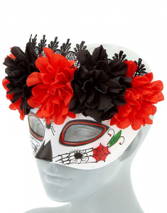 Accesoriu petrecere Claire's Traditional Day of The Dead Mask 95185, 001, bb-shop.ro