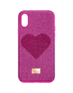 Accesoriu Tech Swarovski Pink Heart Crystalgram 5536634, 02, bb-shop.ro