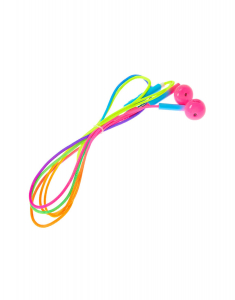 Accesoriu Tech Claire's Neon Rainbow Earbuds with Mic 18321, 001, bb-shop.ro