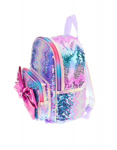 Ghiozdan Claire's Jojo Siwa™ Reversible Sequins Small Backpack 63329, 001, bb-shop.ro