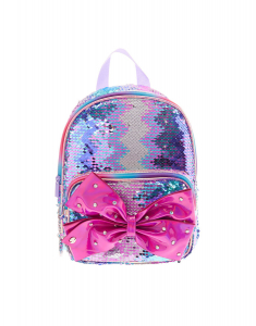 Ghiozdan Claire's Jojo Siwa™ Reversible Sequins Small Backpack 63329, 02, bb-shop.ro