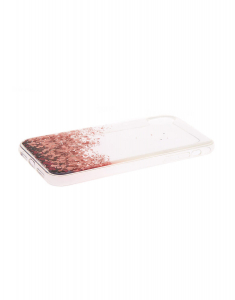 Accesoriu Tech Claire's Pink Glitter Cascade Protective Phone Case 90646, 001, bb-shop.ro
