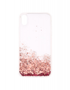 Accesoriu Tech Claire's Pink Glitter Cascade Protective Phone Case 90646, 02, bb-shop.ro