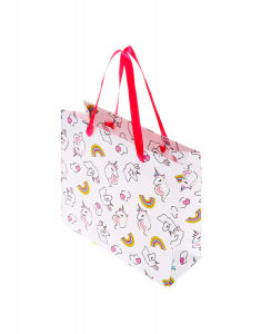 Sacosa Claire's Medium Miss Glitter the Unicorn Gift Bag 20228, 001, bb-shop.ro