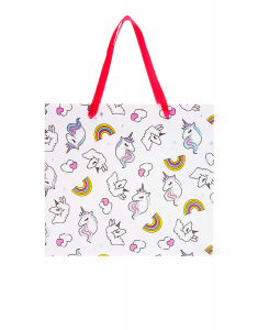 Sacosa Claire's Medium Miss Glitter the Unicorn Gift Bag 20228, 02, bb-shop.ro