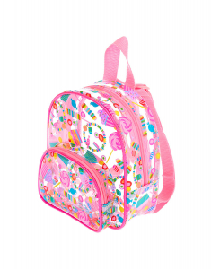 Ghiozdan Claire's Club Transparent Sweet Treats Small Backpack 51004, 001, bb-shop.ro