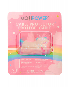 Accesoriu Tech Claire's MojiPower® Glitter Unicorn Cable Protector 51503, 001, bb-shop.ro