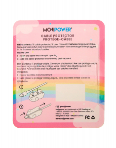 Accesoriu Tech Claire's MojiPower® Glitter Unicorn Cable Protector 51503, 002, bb-shop.ro