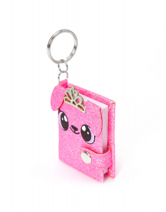 Breloc Claire's Alexa the Puppy Mini Diary Keychain 56129, 001, bb-shop.ro
