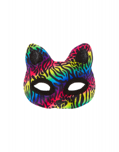 Accesoriu petrecere Claire's Rainbow Leopard Mask 28474, 02, bb-shop.ro