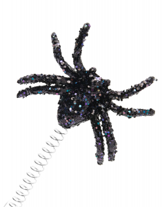 Accesoriu petrecere Claire`s Halloween Spider Glitter Deely Bopper Headband 73728, 001, bb-shop.ro