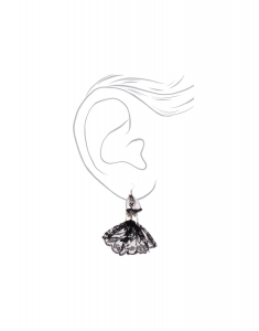 Accesoriu petrecere Claire`s Halloween Day of the Dead Skeleton Drop Earrings 12908, 001, bb-shop.ro