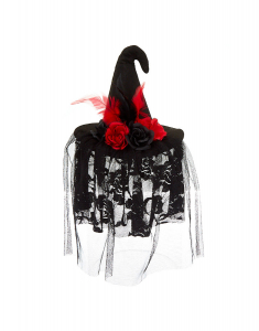 Accesoriu petrecere Claire`s Halloween Witch Hat Hair Fascinator 86419, 02, bb-shop.ro