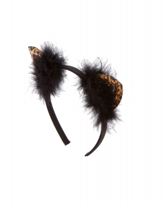 Accesoriu petrecere Claire`s Halloween Leopard Ears Headband 95079, 02, bb-shop.ro